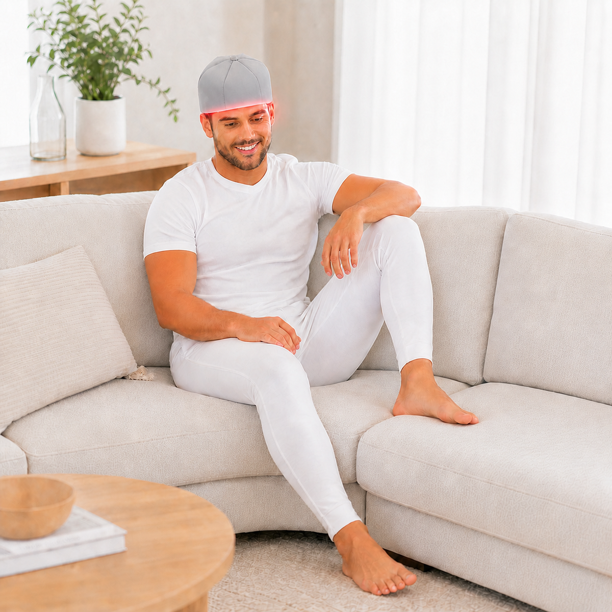 NEO LUMINUS Red Light & Infrared Therapy Hat