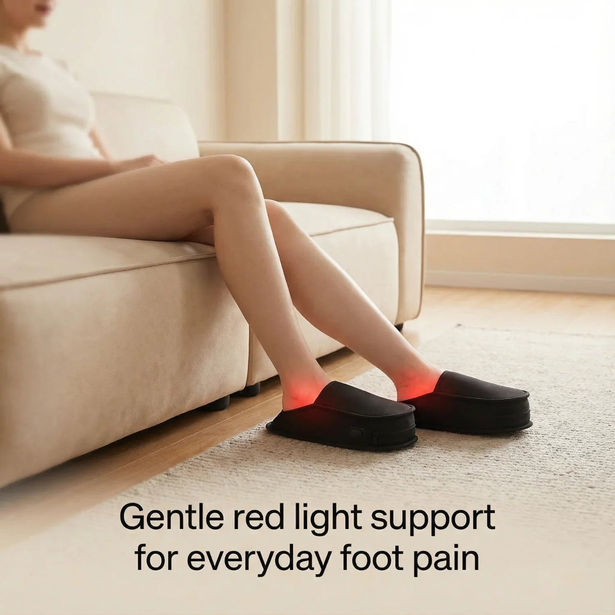 NEO LUMINUS Red Light Therapy Slippers