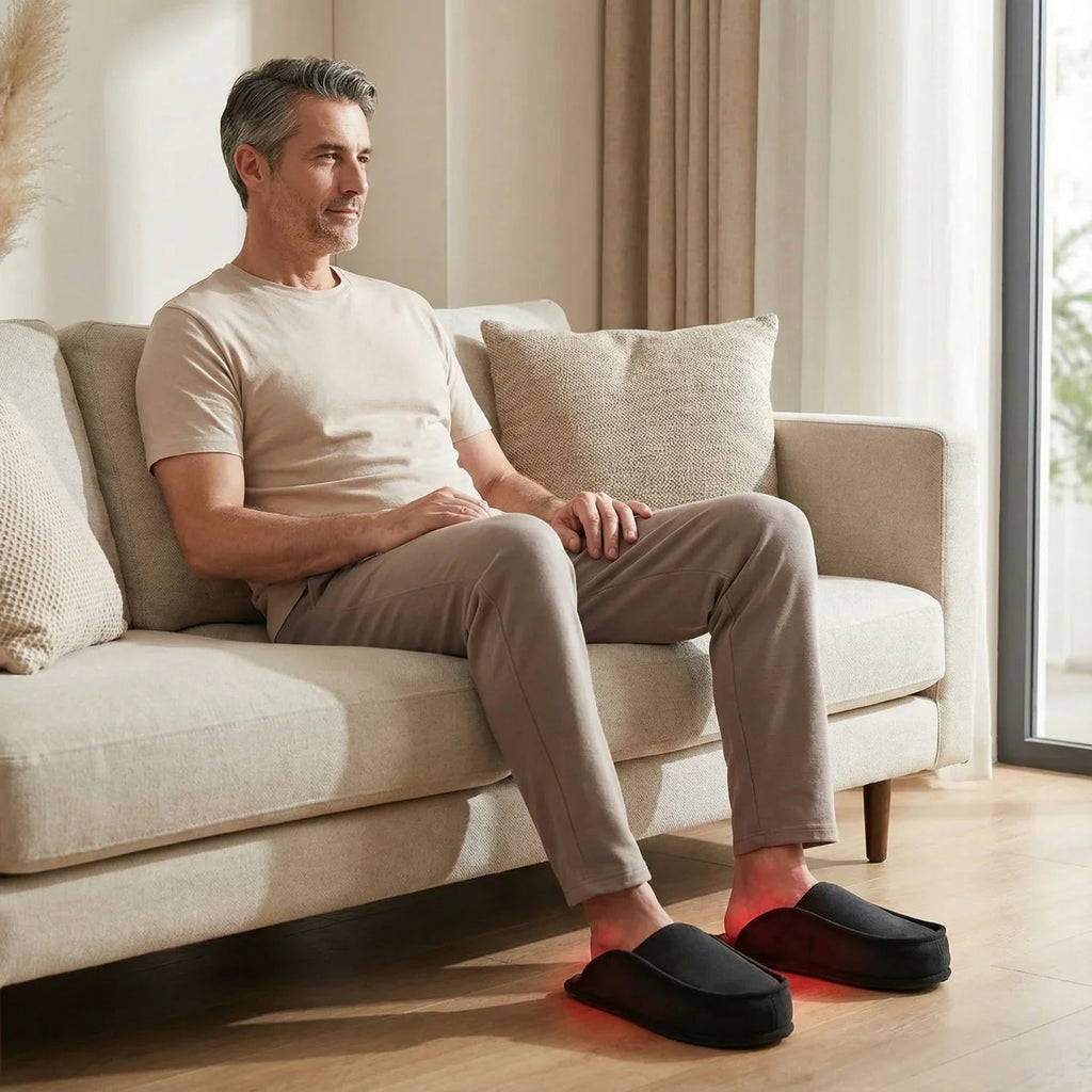 NEO LUMINUS Red Light Therapy Slippers
